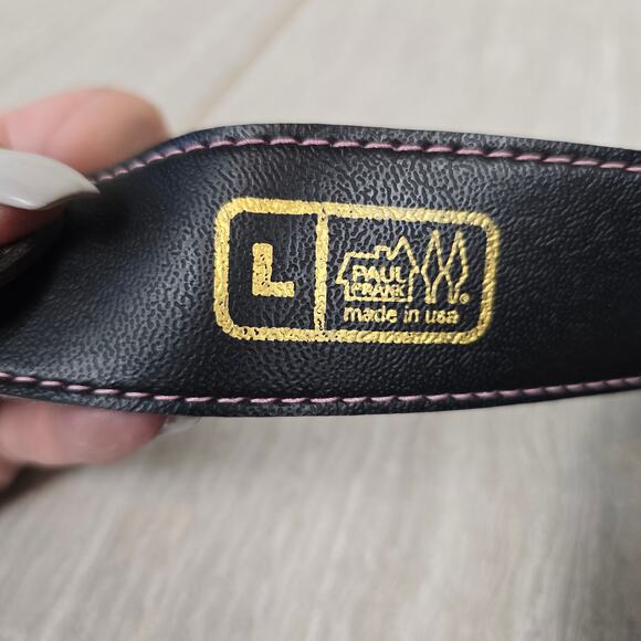 Paul Frank Womens VTG Y2K Black Studded Belt Size Large - Picture 3 of 6